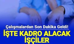 Belediye İşçilerine Kadro Müjdesi: Düzenleme TBMM Gündeminde