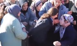 Ailesinden 4 kişiyi kaybeden hükümlü Rukiye Fidan, taziyeye götürüldü