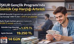 İŞKUR Gençlik Programı’nda Günlük Cep Harçlığı Artırıldı