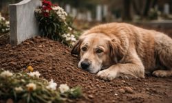 Trabzon’da Duygulandıran Olay: Sadık Köpek Sahibinin Mezarını Bekliyor