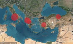 İtalya’dan Türkiye’ye kadar uzanan bölgede deprem hareketliliği