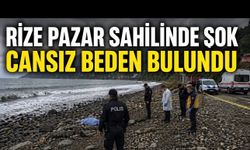 Rize Pazar’da Kıyıya Vurmuş Ceset Bulundu