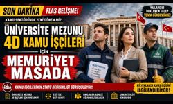 Kamu işçilerine memuriyet masada: 4D işçiler için yeni düzenleme beklentisi