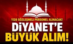 Diyanet 1128 Sözleşmeli Personel Alacak