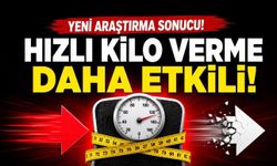 Hızlı Kilo Vermek Yavaş Kilo Vermekten Daha Etkili Olabilir