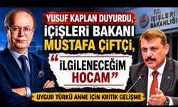 Yusuf Kaplan Duyurdu, İçişleri Bakanı Mustafa Çiftçi: “İlgileneceğim Hocam”