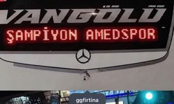 Akçaabat’ta “Şampiyon Amedspor” Yazılı Otobüs Nedeniyle Kısa Süreli Gerginlik