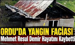 Mehmet Resul Demir (17) Ordu’da Yangında Hayatını Kaybetti