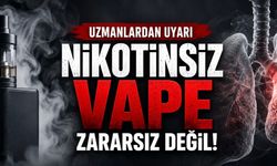 Nikotinsiz Vape Masum Değil: Akciğerden Kalbe Uzanan Riskler Araştırmalarda Görüldü