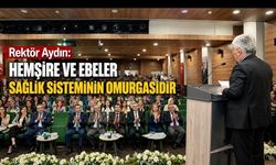 Rektör Prof. Dr. Kemalettin Aydın: Hemşire ve Ebeler Sağlık Sisteminin Omurgasıdır