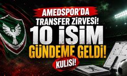 Amedspor’da Transfer Zirvesi! 10 İsim Kulislerde