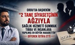 Aybastı Devlet Hastanesi Başhekimi Dr. Gökhan Turan İstifa Etti