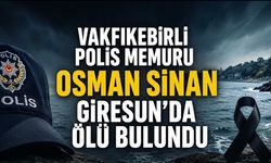 Vakfıkebirli Polis Memuru Osman Sinan Giresun’da Ölü Bulundu