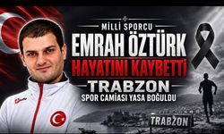 Trabzonlu Milli Sporcu Emrah Öztürk Hayatını Kaybetti