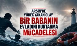 Arsin’de Facia Kıyısından Dönüldü: Oğlunu Kurtarmak İçin Denize Atlayan Baba Yoğun Bakımda