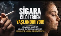 Sigara Kanser Riskiyle Sınırlı Değil: Cildi de Erken Yaşlandırabiliyor