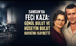 Samsun’da park halindeki TIR’a çarpan otomobilde karı koca yaşamını yitirdi