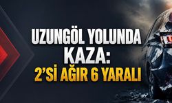 Uzungöl Yolunda Kaza: 2’si Ağır 6 Yaralı