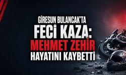 Giresun Bulancak’ta Feci Kaza: Motosiklet Sürücüsü Mehmet Zehir Hayatını Kaybetti