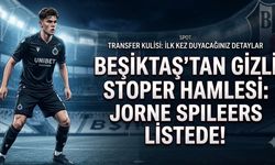 Beşiktaş'tan Gizli Stoper Hamlesi: Jorne Spileers Listede!