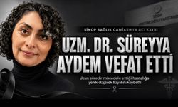 Sinop sağlık camiasının acı kaybı: Uzm. Dr. Süreyya Aydem vefat etti
