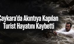Çaykara’da dereye düşen turist hayatını kaybetti