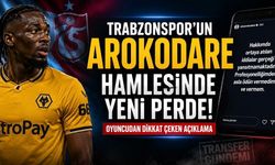 Trabzonspor’un Tolu Arokodare Hamlesinde Yeni Perde! Oyuncudan Dikkat Çeken Açıklama