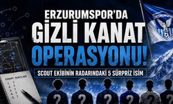 Erzurumspor’da Gizli Kanat Operasyonu! Scout Ekibinin Radarındaki 5 Sürpriz İsim