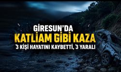 Giresun’da Feci Kaza: Dere Yatağına Devrilen Otomobilde 3 Kişi Hayatını Kaybetti