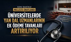 Üniversitelerde görev yapan yan dal uzmanlarına ek ödeme tavanı artıyor