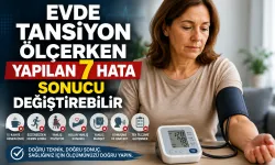 Evde Tansiyon Ölçerken Yapılan 7 Hata Sonucu Değiştirebilir
