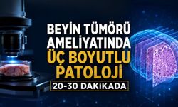 Beyin Tümörü Patolojisinde Yeni Dönem: Üç Boyutlu Görüntü 20–30 Dakikada