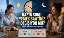 Hafta Sonu Yemek Saatiniz Değişiyor mu? Vücut Bu Farkı Hissedebilir