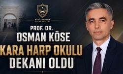 Gümüşhaneli Akademisyen Prof. Dr. Osman Köse, Kara Harp Okulu Dekanlığına Atandı
