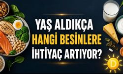 Yaş Aldıkça Hangi Besinlere İhtiyaç Artıyor? Sağlıklı Yaşlanma İçin 7 Önemli Besin