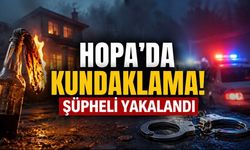Hopa’da Molotoflu Kundaklama Soruşturması: Şüpheli Gözaltına Alındı