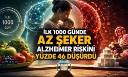 Hayatın İlk 1000 Gününde Daha Az Şeker: Alzheimer Riski Yüzde 46 Daha Düşük Bulundu