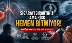 Sigarayı Bıraktınız Ama Risk Hemen Bitmiyor: Akciğer Kanseri İçin Kritik Yıllar