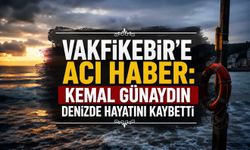 Vakfıkebir’e Acı Haber: Kemal Günaydın Denizde Hayatını Kaybetti