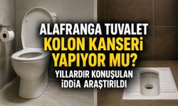 Alaturka mı alafranga mı? Tuvalet alışkanlığı kolon kanseri riskini etkiliyor mu?