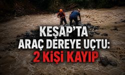 Giresun’da Araç Dereye Uçtu: 2 Kişiden Haber Alınamıyor