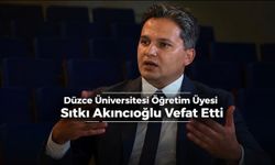 Düzce Üniversitesi’nin Acı Günü: Doç. Dr. Sıtkı Akıncıoğlu Vefat Etti