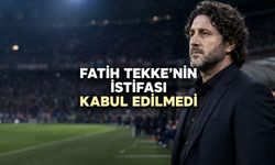 Trabzonspor Fatih Tekke’nin İstifasını Kabul Etmedi