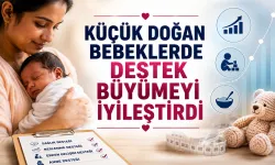 Küçük Doğan Bebeklerde Çok Yönlü Destek Büyümeyi İyileştirdi