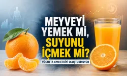 Bir Portakal Yemekle Suyunu İçmek Aynı Şey mi? Bilim Ne Gösteriyor?