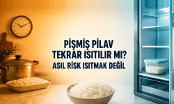 Pişmiş Pilav Tekrar Isıtılır mı? Asıl Risk Isıtmak Değil