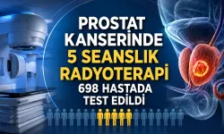Prostat Kanserinde 5 Seanslık Radyoterapi 698 Hastada Test Edildi