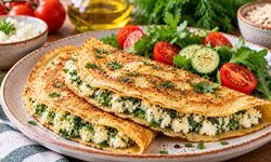 Peynirli Krep Tarifi: Yulaflı ve Proteinli Kahvaltı