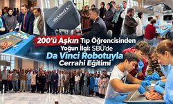 SBÜ’de 200’ü Aşkın Tıp Öğrencisi Da Vinci Robotuyla Cerrahi Eğitimi Aldı