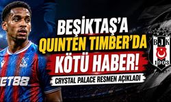 Beşiktaş’a Quinten Timber’da Kötü Haber: Crystal Palace Resmen Açıkladı